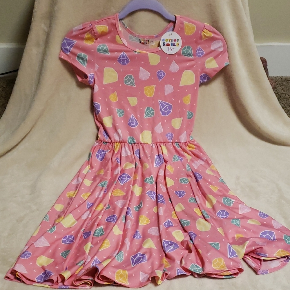 Girls Dot Dot Smile Dress